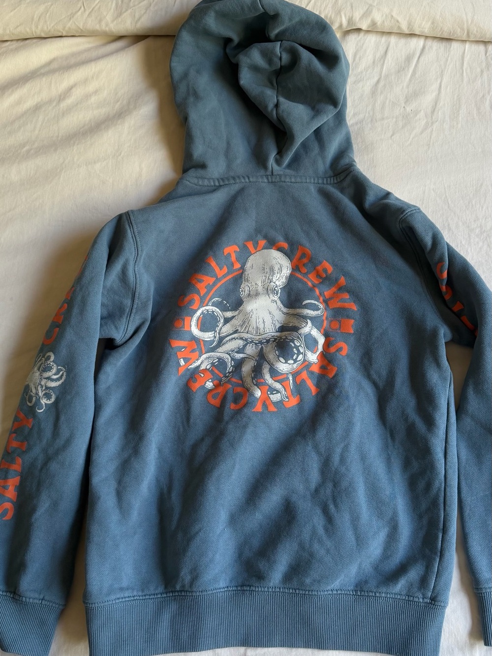 Salty Crew Kids Blue Hoodie - Picture 9 of 9